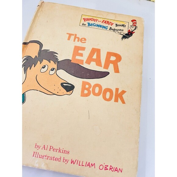 Vintage 1968 The Ear Book Al Perkins Bright & Early Beginner Random House - Picture 2 of 11
